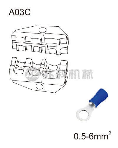 端子壓接模具